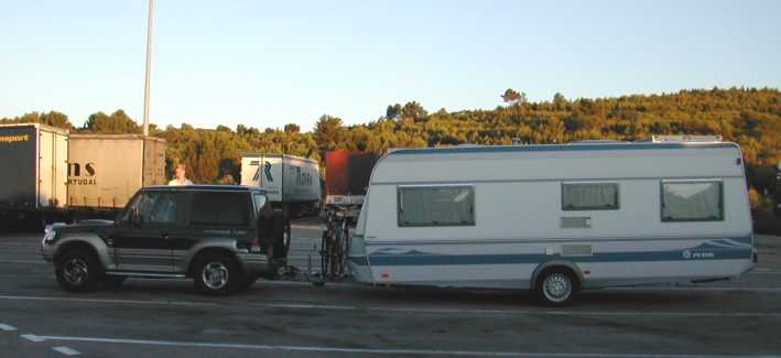 Die M�ckenvilla unterwegs